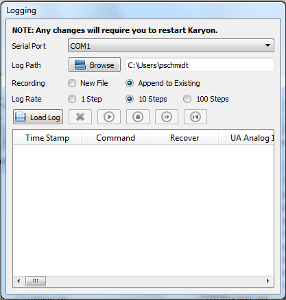 Log Plugin - Blank